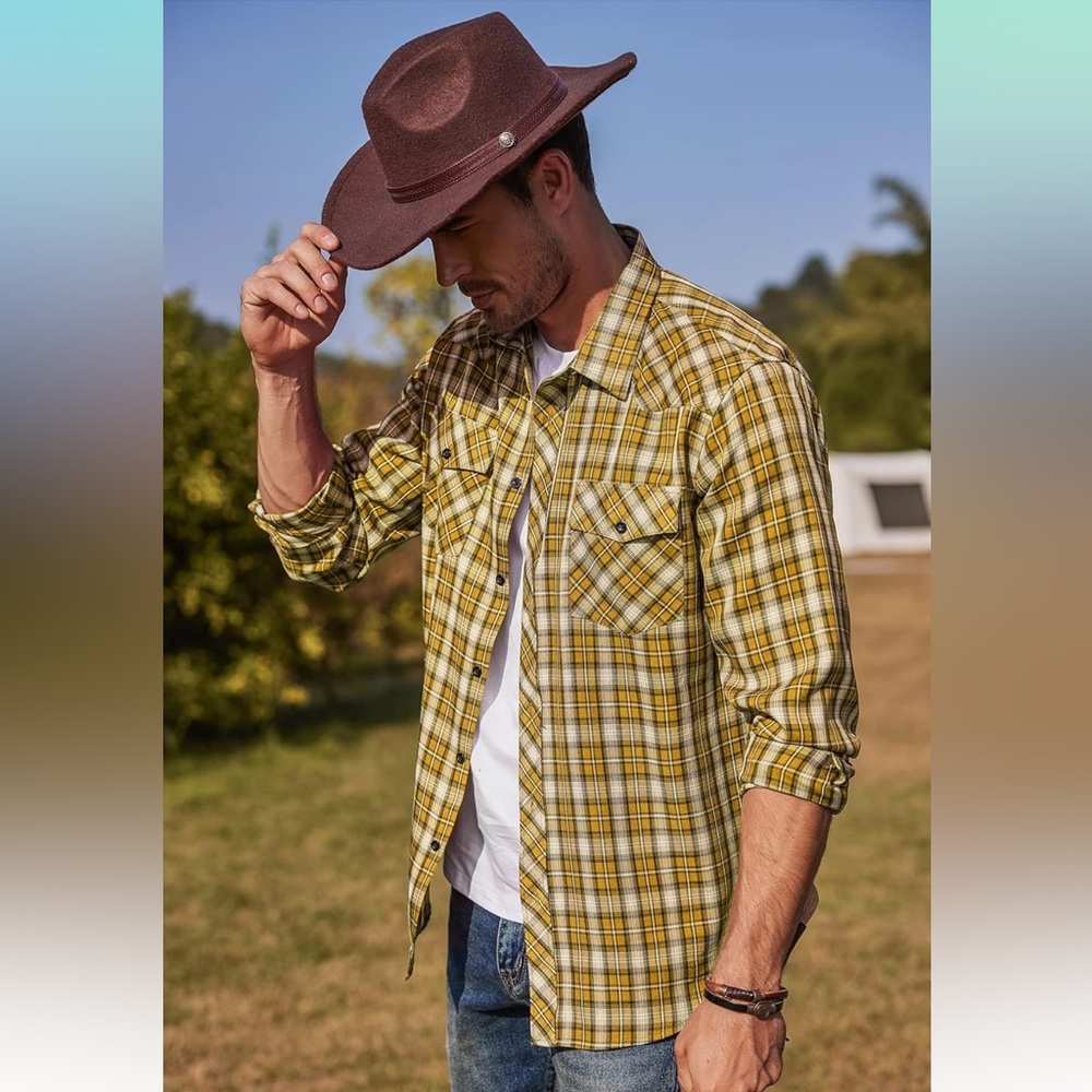 NWT Men’s Western Shirt